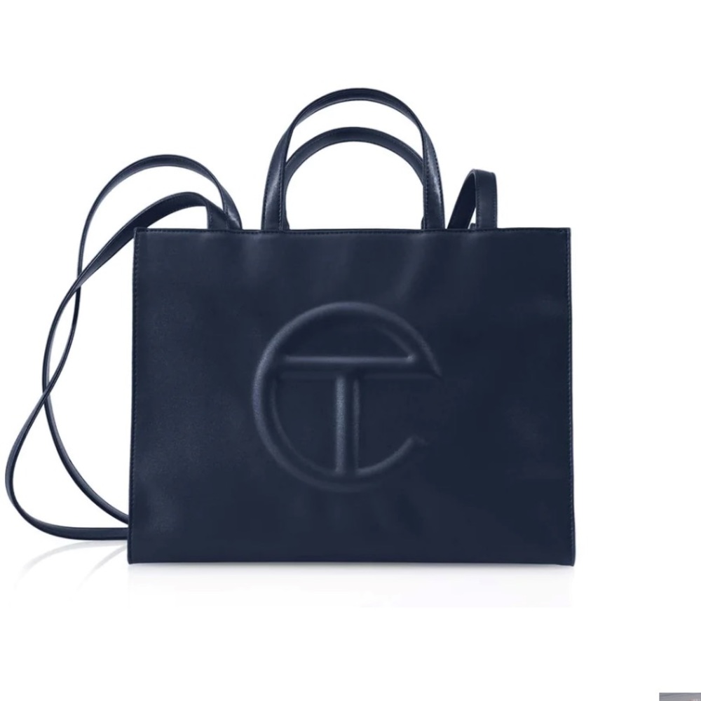 Medium Navy Telfar Bag
